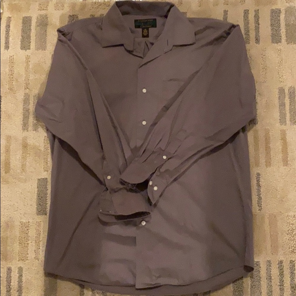 Long sleeve button up dress shirt